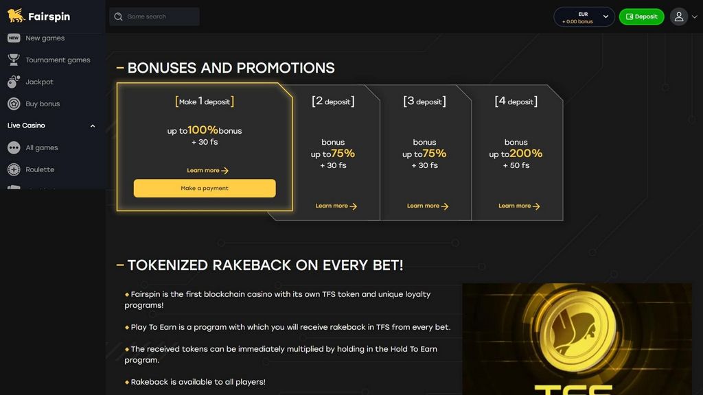 Testimonio de Fairspin | Plataforma transparente de apuestas con criptomonedas, apuestas deportivas y recompensas
